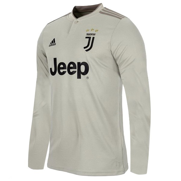 Camiseta Juventus Replica Segunda Ropa ML 2018/19 Marron